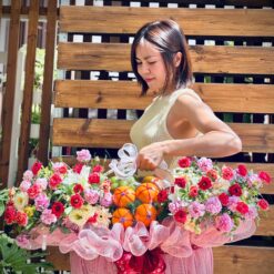 Giỏ Hoa Trái Cây cao cấp 032