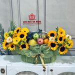 Giỏ Hoa Trái Cây cao cấp 002