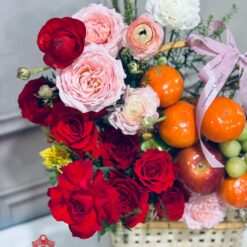Giỏ Hoa Trái Cây cơ bản 011