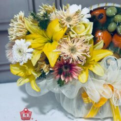 Giỏ Hoa Trái Cây cơ bản 012