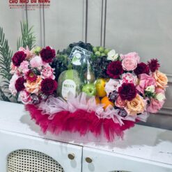 Giỏ Hoa Trái Cây cao cấp 004