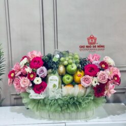 Giỏ Hoa Trái Cây cao cấp 005