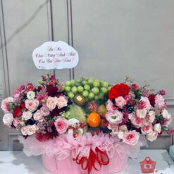 Giỏ Hoa Trái Cây cao cấp 006