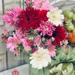 Giỏ Hoa Trái Cây cơ bản 014