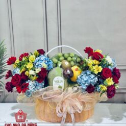 Giỏ Hoa Trái Cây cao cấp 008