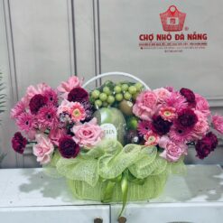 Giỏ Hoa Trái Cây cao cấp 009