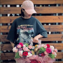 Giỏ Hoa Trái Cây cao cấp 028