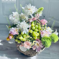Giỏ Hoa Trái Cây cao cấp 015