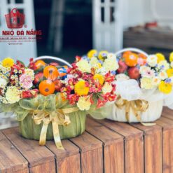 Giỏ Hoa Trái Cây cơ bản 019