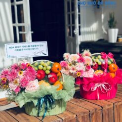 Giỏ Hoa Trái Cây cơ bản 022