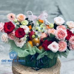 Giỏ Hoa Trái Cây cơ bản 023
