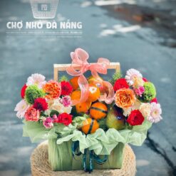 Giỏ Hoa Trái Cây cơ bản 026