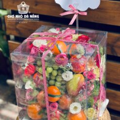 Giỏ Hoa Trái Cây cao cấp 023