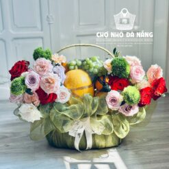 Giỏ Hoa Trái Cây cao cấp 024
