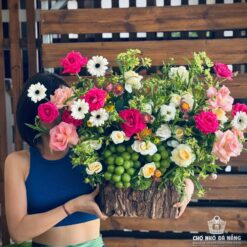 Giỏ Hoa Trái Cây cao cấp 030