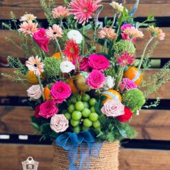 Giỏ Hoa Trái Cây dịp chúc mừng 015