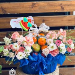 Giỏ Hoa Trái Cây cao cấp 026