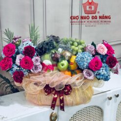 Giỏ Hoa Trái Cây cao cấp 007