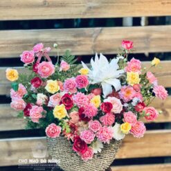 Giỏ Hoa Trái Cây Cơ Bản 038