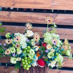 Giỏ Hoa Trái Cây Dịp Sinh Nhật 003