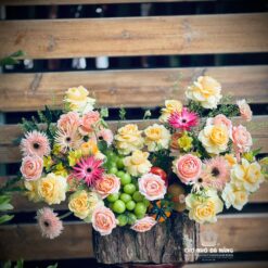 Giỏ Hoa Trái Cây Cao Cấp 039