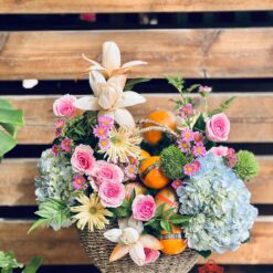 Giỏ Hoa Trái Cây Cơ Bản 047