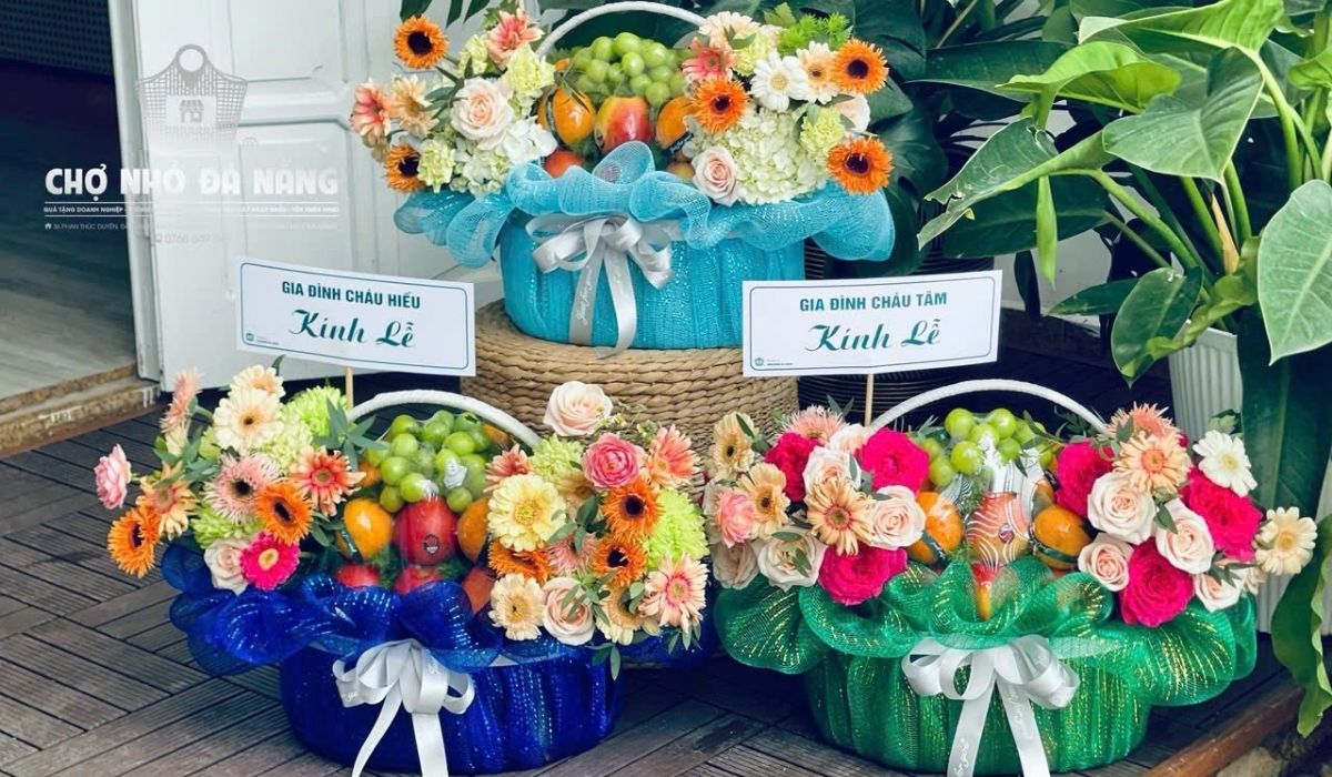 Các loại giỏ trái cây quà tặng phổ biến